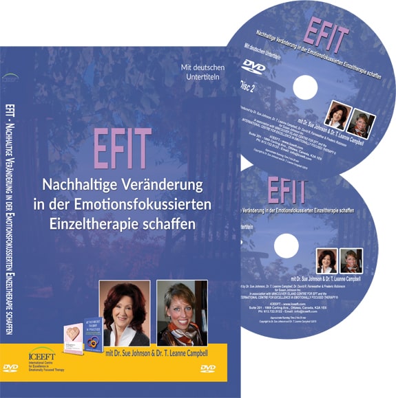 EFIT - Nachhaltige Veränderung in der Emotionsfokussierten Einzeltherapie schaffen 2DVDs